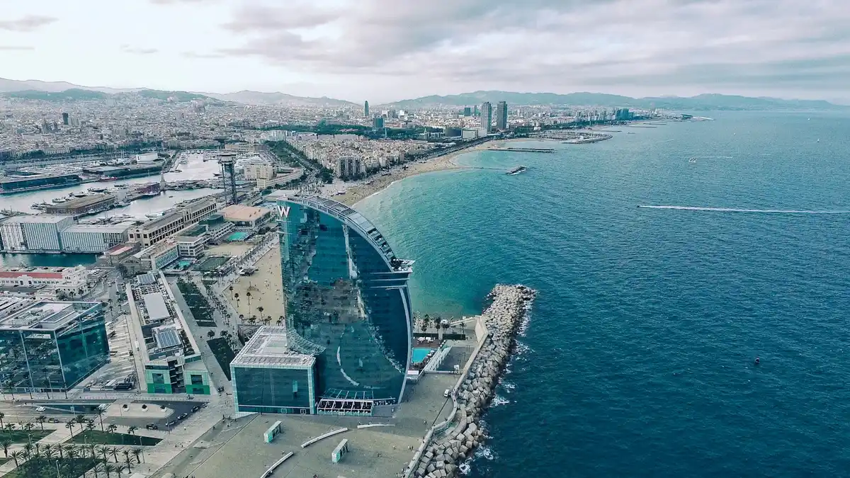 Barceloneta y el Puerto Olímpico — Barcelona